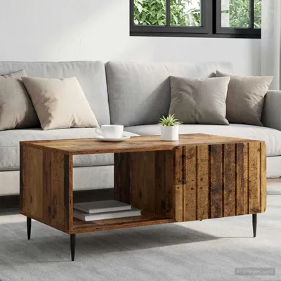 Immagine prodotto di Maison Exclusive - Tavolino in legno antico 90 x 50 x 40 cm Materiale ligneo