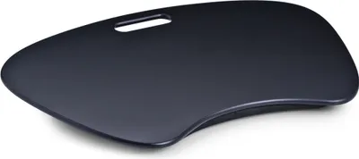 Immagine prodotto di Supporto per laptop Zeller, MDF/tessuto, 59x40x6 cm, nero