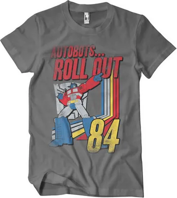 Produktbild von Autobots - Roll Out T-Shirt - Large - DarkGrey