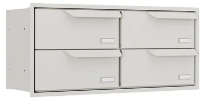 Produktbild von Einbaubriefkasten Eindhoven for Four in Weiß