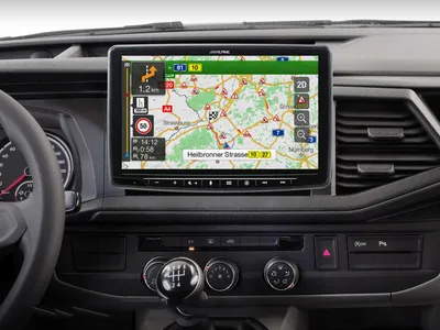 Produktbild von Alpine INE-F904T61 | All in One Navigation mit 9-Zoll Display für VW T6.1