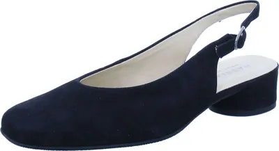 Produktbild von Hassia Damen Slingpumps Roma 18814-5, 18814-5.5, 18814-6, 18814-6.5, 18814-7 HAS-302692 Schwarz 5.5