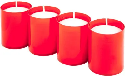 Produktbild von 40 Stunden-Brenner rot 4er-Set