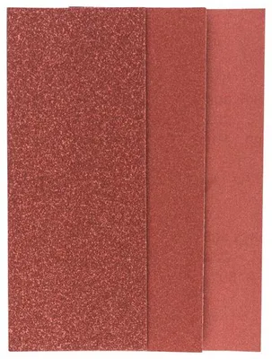 Produktbild von Schleifblatt-Set für Schwingschleifer K=60 / 120 / 180, 93 x 230 mm, 10-tlg.
