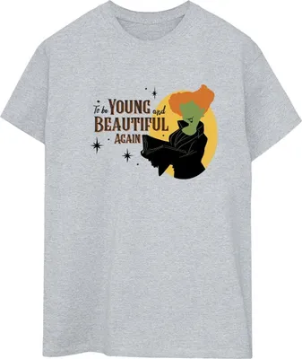 Produktbild von Disney - "Hocus Pocus To Be Winifred" T-Shirt für Damen BI20227 (S) (Grau)