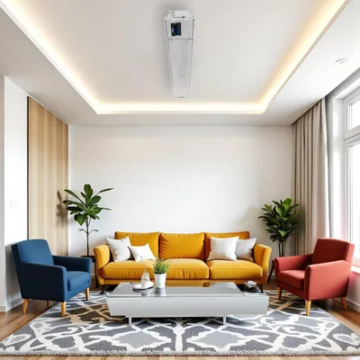 Produktbild von 2800W u. 1400 ElectricSun weiß Infrarotheizung mit thermostat Heizkörper infrarot, für Wand- und Deckenmontage 180x15cm mit App Smart Life
