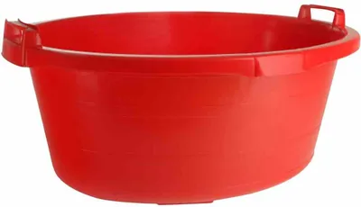 Produktbild von LOCKWEILER Wanne oval 75 cm/60 l rot L30052
