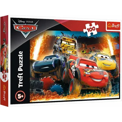 Produktbild von TREFL Puzzle Cars 3: Extreme Race 100 Teile