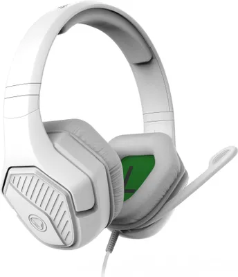 Produktbild von snakebyte HEADSET BASE X - weiß - offiziell lizenziertes, kabelgebundenes Headset für Xbox Series S|X & Xbox One, starker 50MM Audio-Treiber