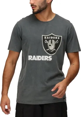 Produktbild von Las Vegas Raiders - NFL - T-Shirt by Recovered, Washed Black, Size: L