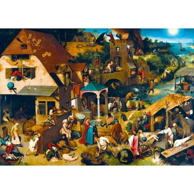 Immagine prodotto di BLUEBIRD Puzzle dei proverbi olandesi 1000 pezzi