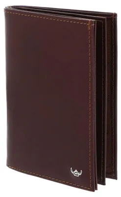 Imagen del producto de Golden Head Cuero estuche de identificación Colorado RFID Protect Ausweisetui mit Scheinfach 4476 Tabacco marrón