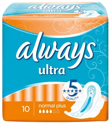 Produktbild von Always Ultra Normal Damenbinde with Wings Size 1 50g