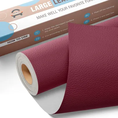 Produktbild von Selbstklebendes Reparatur-Patch für Möbel und Autointerieur, 40 x 80 cm