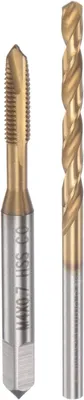 Produktbild von Gewindebohrer- und Bohrerset M4x0.7/3.3mm, Gewindeschneidwerkzeug