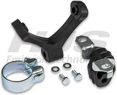 Produktbild von HJS Montagesatz Schalldämpfer 82 11 9129 für VW Golf IV Schrägheck (1J1)