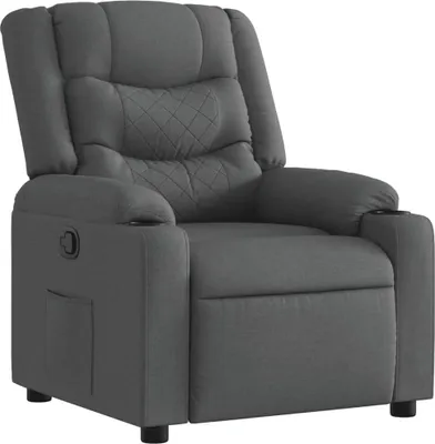 Produktbild von vidaXL Relaxsessel Dunkelgrau Stoff