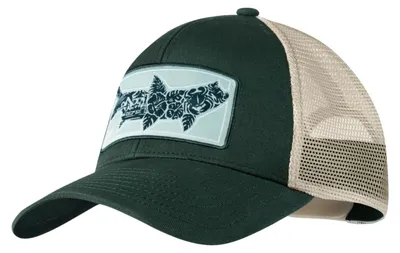 Zdjęcie produktu dla Czapka z daszkiem Buff Explore Trucker Cap 136003845, czapka, uni , zielona
