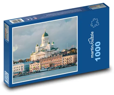 Obrázek produktu pro Puzzle 1000 Helsinská katedrála a pobřeží - martinpuzzle