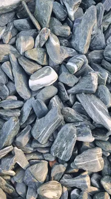 Produktbild von Grüner Zierkies 3–5 cm 5 kg – Natürlicher Flussstein für Garten und Dekoration