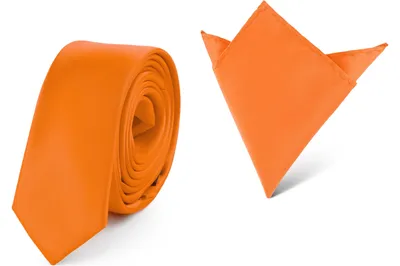 Produktbild von Ladeheid Herren Schmale Krawatte & Einstecktuch Set SP/P (150cmx5cm, 22cmx22cm)
