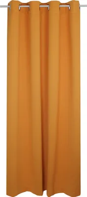 Produktbild von Verdunkelungsvorhang Ösen 140 x 245 cm Orange Vorhang blickdicht Gardine abdunkelnd wärmeisolierend