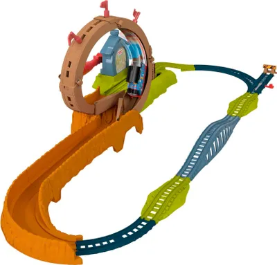 Obrázok produktu pre Vláčiková súprava Fisher-Price Veľká slučka s motorovou lokomotívou