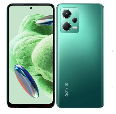Produktbild von Xiaomi Redmi Note 12 128 GB + 4 GB Dual-Sim Mint Green Neuwertig