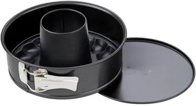 Productafbeelding van Famanu springvorm, diameter 20 cm, met platte en holle bodem - veelzijdige bakvorm met antiaanbaklaag