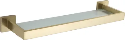 Produktbild von Mexen Vox hängendes Glasregal, gold - 707037-55