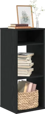 Obrázek produktu pro Maison Exclusive - Knihovna černá 34x31x80 cm dřevěný materiál