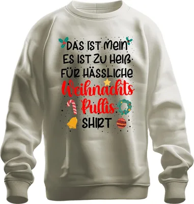 Produktbild von Ugly Christmas Familie Weihnachtsoutfit - Weihnachten Xmas Christmas Uni Pullover, Natur, 3XL