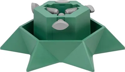 Obrázek produktu pro MagicHome Vánoční stojan STAR, 395 mm, plastový, na vánoční stromek, 90 mm/2,5 m