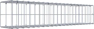 Produktbild von Anbaugabione Typ 2 100 cm x 20 cm x 20 cm, Maschenweite 5 cm x 10 cm, C-Ring