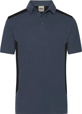 Produktbild von Men's Workwear Polo - STRONG - carbon/black, Gr. XXL