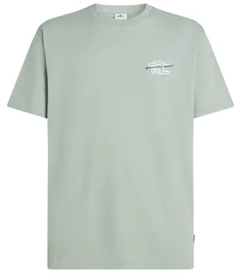 Productafbeelding van ONEILL WT O'NEILL Retro Back Print T-Shirt Dames Groen S