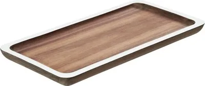 Produktbild von Gift Company Tablett Tagliata S Akazie 32 x 16cm weiß