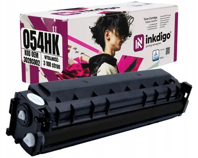 Produktbild von Inkdigo Toner CRG054HK für Canon i-SENSYS LBP-621Cw, LBP-623Cdw, LBP-640C, MF640C – Schwarz, 3100 Seiten,