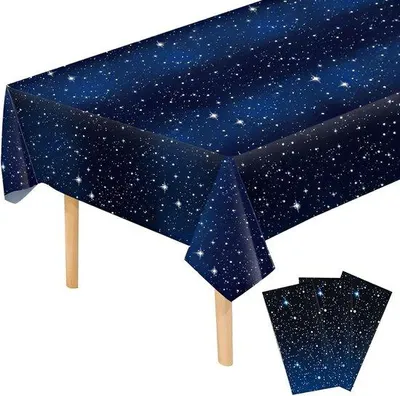 Obrázok produktu pre Sada 3 narodeninových obrusov, sviatočných obrusov, narodeninových obrusov 137 x 274 cm
