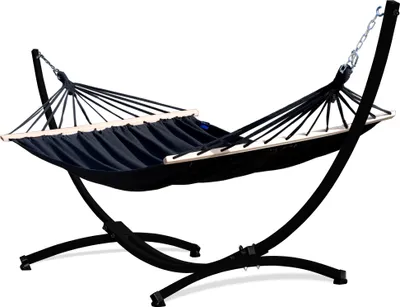 Obrázok produktu pre Hojdacia sieť Potenza s rámom Pre dve osoby Hojdacia sieť s tyčou 220x160 cm I Rám 220kg