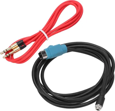 Obrázok produktu pre Adaptérový kábel AUX, náhrada zvuku pre Alpine KCE-237B Aux in Fullspeed Wireless Radio