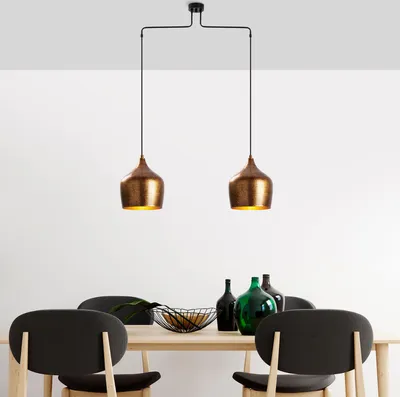 Immagine prodotto di Opviq, MUREK- MUREKFLG, patina, lampadario, 90 x 20 x 138 cm, corpo in metallo
