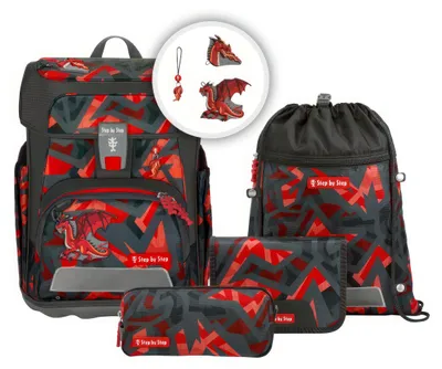 Produktbild von Step by Step CLOUD Schulranzen-Set “Dragon Firo”, 5-teilig
