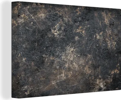 Zdjęcie produktu dla OneMillionCanvasses® - Obrazy na płótnie - 150x100 cm, Metal - Rdza - Szary, Dekoracja ścienna - Zdjęcie na płótnie - Obraz na drewnianej ramie