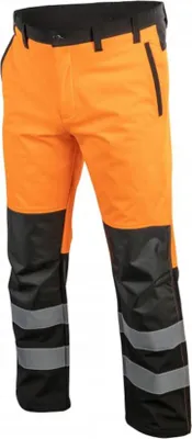 Produktbild von Högert Softshell Warnschutzhose "Traun" Orange XXL