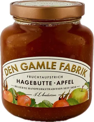 Produktbild von Den Gamle Fabrik Hagebutte Apfel Fruchtaufstrich 380g