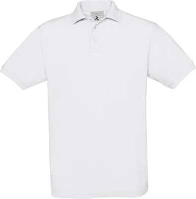 Zdjęcie produktu dla Koszulka polo męska, krótki rękaw - B&C SAFRAN - white - rozmiar 3XL