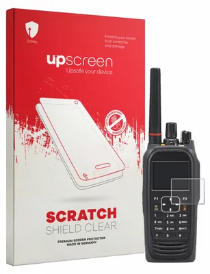 Produktbild von upscreen Schutzfolie für Icom IC-F4400DT Displayschutz Displayschutzfolie Folie Klar Transparent