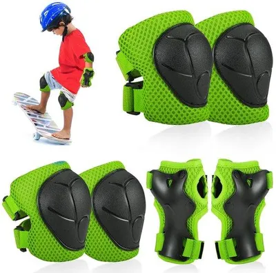 Productafbeelding van Beschermingsset voor Kinderen: Knie-, Elleboog- en Polsbeschermers voor Skaten en Fietsen