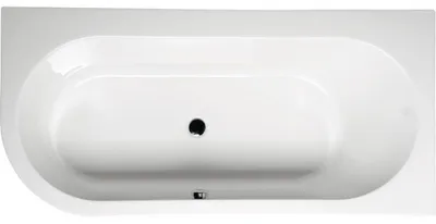 Immagine prodotto di Vasche da bagno Polysan - Vasca asimmetrica ASTRA R, 1650x800x480 mm destra, bianco 34611